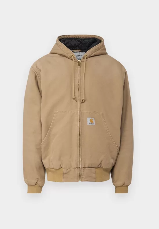 Carhartt WIP ACTIVE JACKET - peanut aged canvas