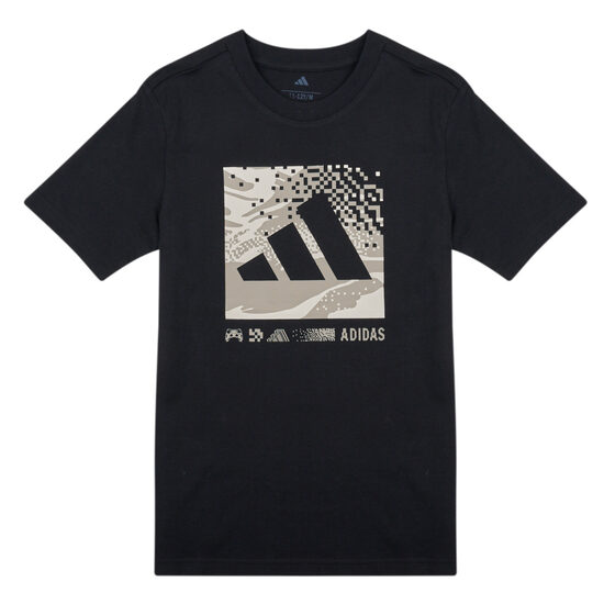 Adidas Black Camo Logo