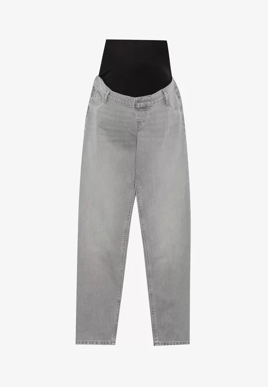 Anna Fīlda MAMA MOM FIT DENIM - Mom Jeans - pelēks džinss