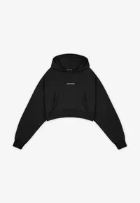 Pegadors LUNA LOGO OVERSIZE IZMĒRA SAĪSINĀTSDŽMEPERIS AR KAPUCI - Džemperis